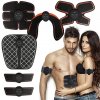 Monlové MA-858 Fitness elektrostimulátor, elektrická stimulácia svalov, bandáže 6 v 1