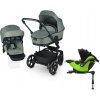 Easywalker Harvey5 3v1 Agave Green XXL Hlboká vanička Kiddy Evoluna i-Size 2 Základňa k autosedačke