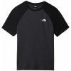 pánske funkčné tričko The North Face Tanken Raglan Tee Eu čierna/sivá