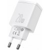 Baseus Compact Quick Charger U+C 20W EU White CCXJ-B02 (CCXJ-B02)