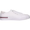 Pánske tenisky Tommy Hilfiger, CORE CORPORATE VULCCANVAS biela,tmavo modrá,červená 44