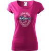 Scuba Diver - Dámske tričko Pure - XL ( Fuchsiová )