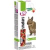 Lolopets Smakers s ovocem a ořechy pro osmáky degu 2ks 90 g