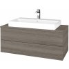 Dreja Kúpeľňová skrinka MODULE SZZ2 100 umývadlo Glance - D25 Teak / D25 Teak