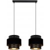 Belis Luster na lanku NESS 2xE27/60W/230V čierna BE0862 + záruka 3 roky zadarmo + záruka 3 roky zadarmo