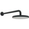 HANSA - Basicjet Hlavová sprcha 20 cm, sprchové rameno 35 cm, matná čierna 4436010033