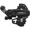 SHIMANO Prehadzovačka Tourney RD-TY200 SS 6/7-k. bez háku čierna
