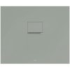 VILLEROY & BOCH Squaro Infinity obdĺžniková sprchová vanička z materiálu Quaryl, dlhou orezanou stranou ku stene, protišmyk (C), 900 x 750 x 40 mm, Morning Green, UDQ9075SQI2BV-R8