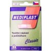Mediplast Classic textilná náplasť s vankúšikom 6 cm x 1 m