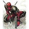 Komar Plagát Marvel Deadpool Bullets 40 x 50 cm