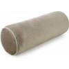 Dekoračný vankúš v tvare valca GAJA 5 - tmavobéžový