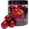 Boilies Black Carp Dipované 20mm 150gr Jahoda - Chilli