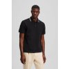 TRIČKO KARL LAGERFELD POLO W/ CONTRAST DETAILS BLACK