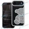 Ochranný kryt TEDDY BEAR iPhone 17 Air strieborný