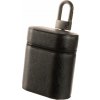 1Mcz Leather Box púzdro pre slúchadlá Apple AirPods čierna (black)