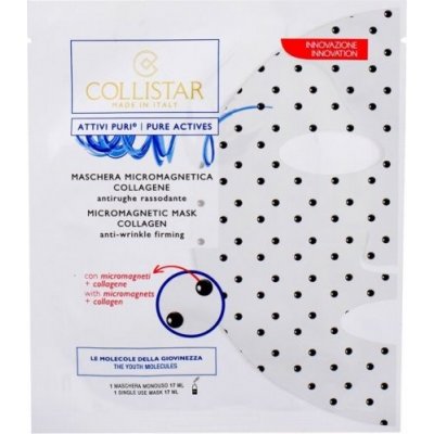 Padu Collistar Pure Actives mikromagnetická maska s kolagénom 1 ks
