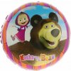 SMART BALLOONS Fóliový balónik – Máša a Medveď, 45 cm 8057680308232