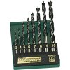 Brüder Mannesmann M54308 sada špirálových vrtákov do dreva 8-dielna 3 mm, 4 mm, 5 mm, 6 mm, 7 mm, 8 mm, 9 mm, 10 mm 1 ks; M54308