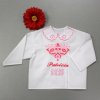 Krstová košieľka folklórna- dievčenská: Folklórny vzor