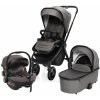 Set kočárek Move Cross 3 + hluboká korba Move XL 3 + autosedačka (Tornado Grey)