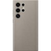 Samsung Zadný kryt z veganskej kože GP-FPS928HCAAW pre S24 Ultra, Šedo-hnedá (GP-FPS928HCAAW)