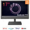 SMART TELEVÍZOR DO KAMPERU 17 PALCOV 12V ANDROID TV DVBT2 WiFi USB HDMI PILOT