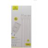 Usams USAMS CC075 Land TU USB 2A nabíjačka 3v1 biela (EU Blister)
