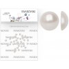 Swarovski perly SS10 White Pearl 50 ks