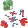 CLIXO Itsy Flamingo & Turquoise - magnetická stavebnica 18 kusov