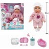 Bábika 35 cm pije a ciká Tosia s doplnkami