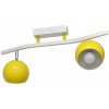 Bodové osvetlenie Bodové svietidlo MORRIS 2xE27/60W/230V žltá (74037)