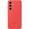 Silikónový zadný kryt pre Samsung Galaxy S25 EF-PS931CREGWW, červená