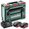 Set batérie a nabíjačky Metabo 2x LiHD 10 Ah + ASC 145 685142000