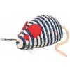 Myš se štěrchacími kuličkami uvnitř, sisal 10 cm 1 ks