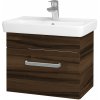 Dreja Umývadlová skrinka SOLO SZZ 55 - D06 Orech / Úchytka T01 / D06 Orech