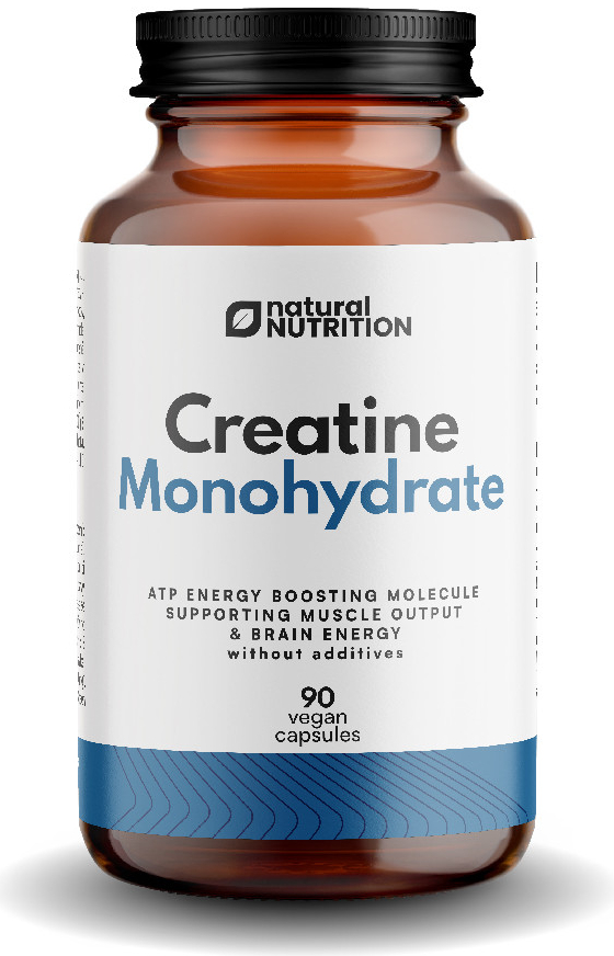 Natural Nutrition 100% Creatine monohydráte 90 kapsúl