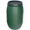 Sud na vodu zelený + vrchnák 120L HDPE