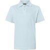 James & Nicholson Polokošile JN 70K, krátký rukáv, dětská COT02070K03701-light blue S Modrá světlá