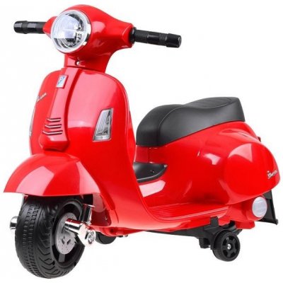Joko elektrická motorka skúter Vespa červená