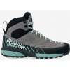 Topánky prístupové dámske Scarpa Mescalito MID GTX - midgray/aqua