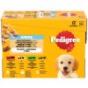 Pedigree Junior kuracie & jahňacie & hydinové & hovädzie s ryžou v želé 12 x 100 g