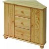Maxi-Drew Komoda nr.21 - v78 x š90 x h60 cm (Barva dřeva: Borovice)