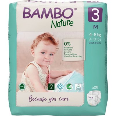 Bambo Nature 3 pro 4-8 kg 28 ks od 6,99 € - Heureka.sk
