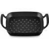 Vonkajší grilovací kôš BBQ 30 cm, čierna, liatina, Le Creuset