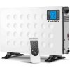 Tagred Tagred Elektrický konvektorový ohrievač 2000W, diaľkové ovládanie, LCD časovač, biely
