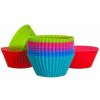 Banquet sada silikónových košíčkov Culinaria Red 6cm 12 ks