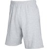 Fruit of the Loom Kraťasy Lightweight Shorts, teplákové COT-16403661002 M Melír šedá