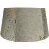 Mars & More Šedo čierne tienidlo na lampu z hovädzej kože 50 cm - 40 * 50 * h 26 cm - Mars & More