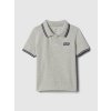 GAP Baby polo tričko pique Sivá 2YRS Sivá Sivá