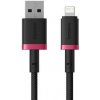Baseus P10377801U01-03 Dura USB/Lightning, 2.4A, černý, červený